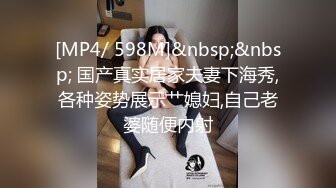 [MP4/ 598M]&nbsp;&nbsp; 国产真实居家夫妻下海秀,各种姿势展示艹媳妇,自己老婆随便内射