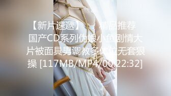 【新片速遞】 ❤️精品推荐❤国产CD系列伪娘小鱼剧情大片被面具男调教多体位无套狠操 [117MB/MP4/00:22:32]