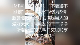 [MP4]STP32591 “不能掐不能摸”对白清晰KTV包厢S情服务陪唱大波妹为满足男人的爱好天天把屄毛刮的干干净净，听着外面的吼叫口交啪啪享受 VIP0600