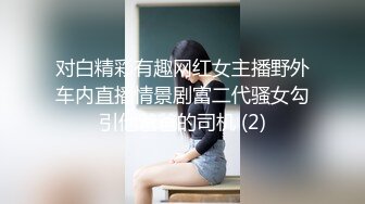 对白精彩有趣网红女主播野外车内直播情景剧富二代骚女勾引他爸爸的司机 (2)