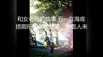 和女老板的故事 五一在海底捞厕所和老板做爱，外面人来人往真刺激！