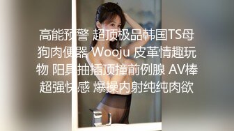 高能预警 超顶极品韩国TS母狗肉便器 Wooju 皮革情趣玩物 阳具抽插顶撞前例腺 AV棒超强快感 爆操内射纯纯肉欲