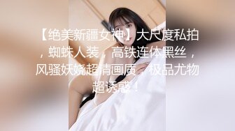 【绝美新疆女神】大尺度私拍，蜘蛛人装，高铁连体黑丝，风骚妖娆超清画质，极品尤物超诱惑！