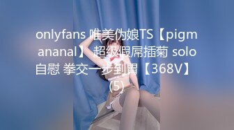 onlyfans 唯美伪娘TS【pigmananal】 超级假屌插菊 solo自慰 拳交一步到胃【368V】 (5)