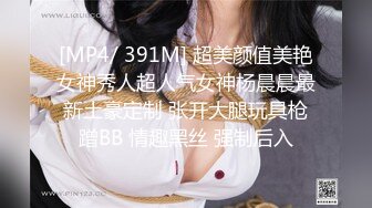 [MP4/ 391M] 超美颜值美艳女神秀人超人气女神杨晨晨最新土豪定制 张开大腿玩具枪蹭BB 情趣黑丝 强制后入