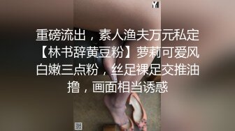 重磅流出，素人渔夫万元私定【林书辞黄豆粉】萝莉可爱风白嫩三点粉，丝足裸足交推油撸，画面相当诱惑