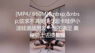 [MP4/ 660M]&nbsp;&nbsp;欲求不满美少女超卡哇伊小淫娃激战男友一炮不满足 裹硬骑上去接着操