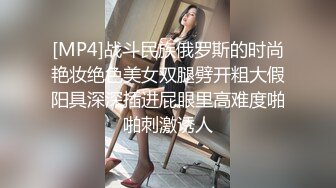 [MP4]战斗民族俄罗斯的时尚艳妆绝色美女双腿劈开粗大假阳具深深插进屁眼里高难度啪啪刺激诱人