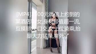 [MP4]3500元微信上约到的某酒店DJ女,身材颜值超一流,互摸掰穴,口交,女上位骑乘,抬腿大力猛操,爽死了