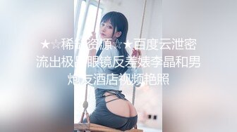 ★☆稀缺资源☆★百度云泄密流出极品眼镜反差婊李晶和男炮友酒店视频艳照