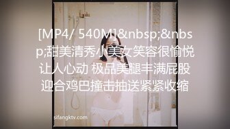 [MP4/ 540M]&nbsp;&nbsp;甜美清秀小美女笑容很愉悦让人心动 极品美腿丰满屁股迎合鸡巴撞击抽送紧紧收缩