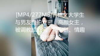 [MP4/277MB]吉林女大学生与男友自拍泄密，高颜女主，被调教成母狗，叼狗链、情趣白丝啪啪