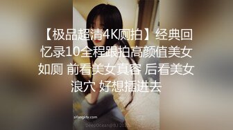 【极品超清4K厕拍】经典回忆录10全程跟拍高颜值美女如厕 前看美女真容 后看美女浪穴 好想插进去