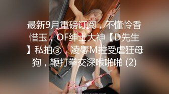 最新9月重磅订阅，不懂怜香惜玉，OF绅士大神【D先生】私拍③，凌辱M控受虐狂母狗，鞭打拳交深喉啪啪 (2)