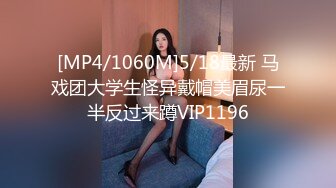 [MP4/1060M]5/18最新 马戏团大学生怪异戴帽美眉尿一半反过来蹲VIP1196