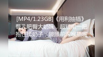 [MP4/1.23GB]《用利抽插》豐乳肥臀大奶妹，超短裙一把抱住揉奶子，鏡頭前深喉插嘴