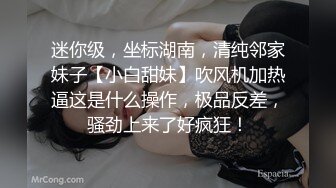 迷你级，坐标湖南，清纯邻家妹子【小白甜妹】吹风机加热逼这是什么操作，极品反差，骚劲上来了好疯狂！